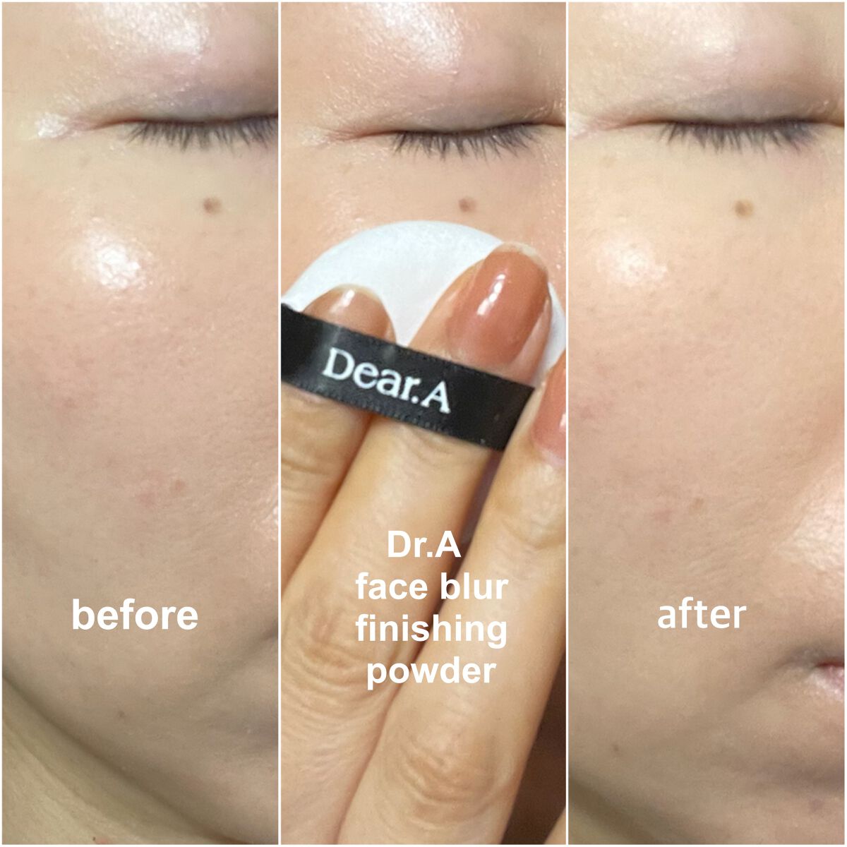 フェイス ブラー フィニッシング パウダー/Dear.A/ルースパウダーを使ったクチコミ(4枚目)