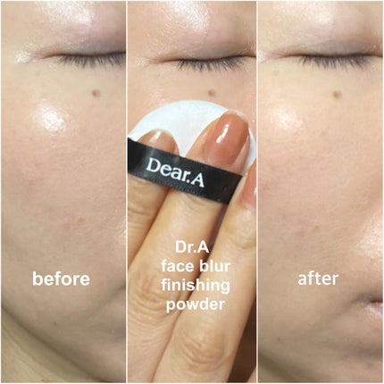 フェイス ブラー フィニッシング パウダー/Dear.A/ルースパウダーを使ったクチコミ(4枚目)