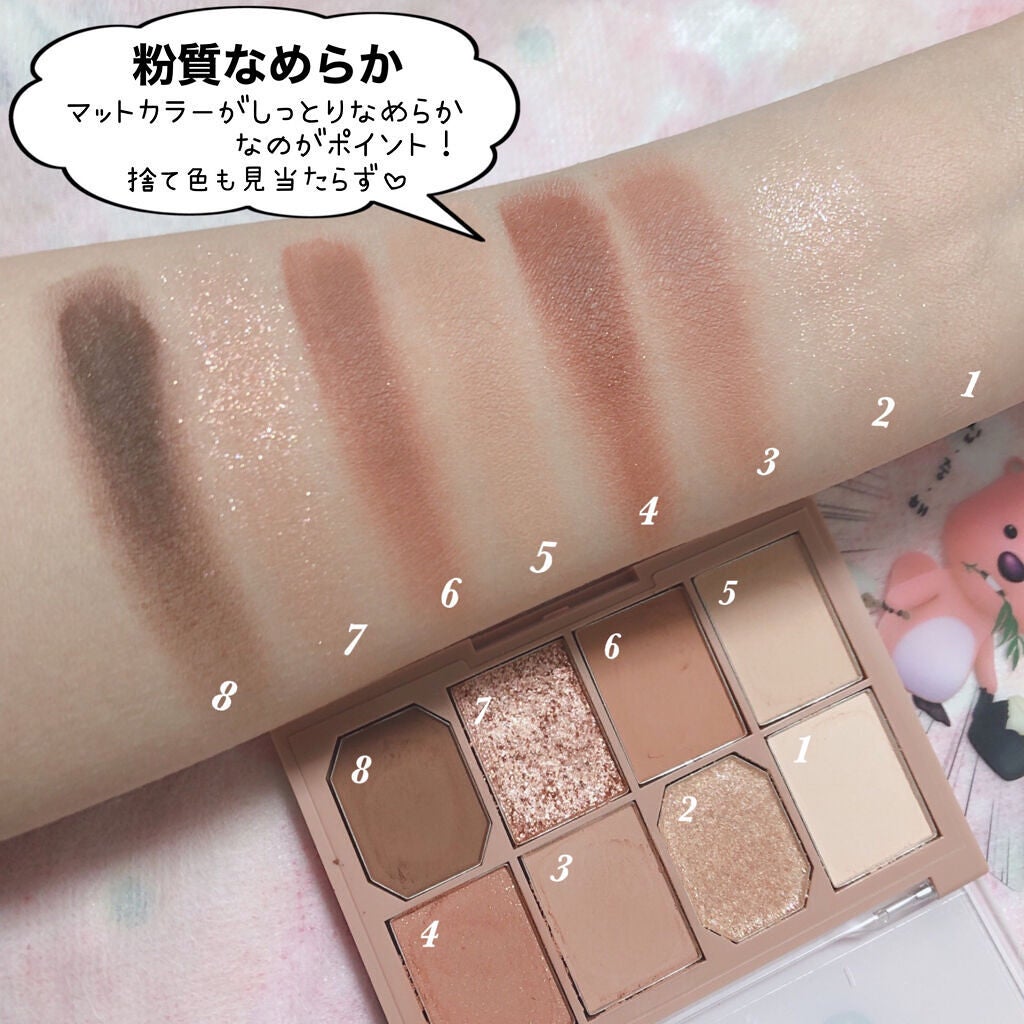 ファイナルシャドウパレット4/BBIA/アイシャドウパレットを使ったクチコミ(6枚目)