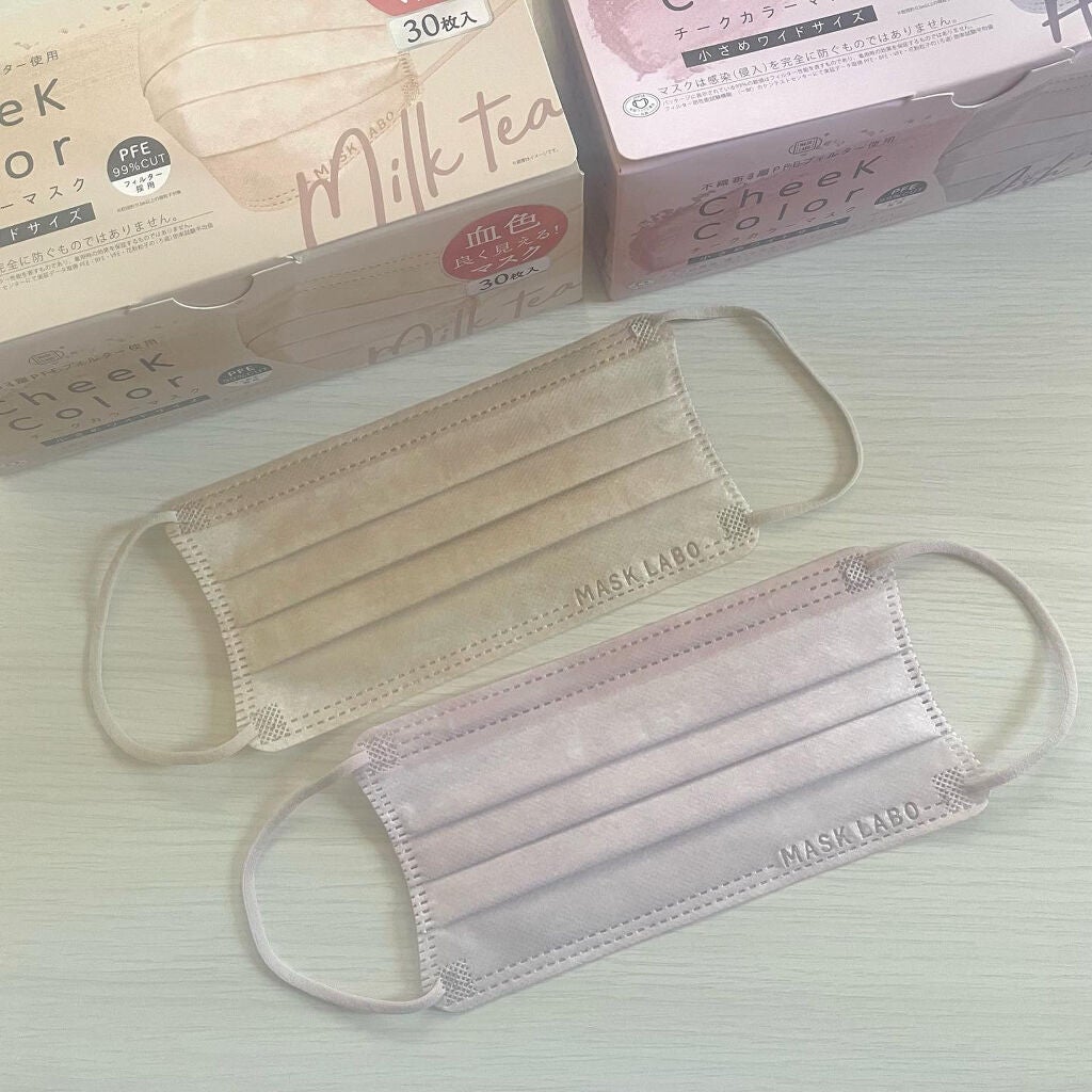 cheek color mask/MASK LABO/マスクを使ったクチコミ(2枚目)