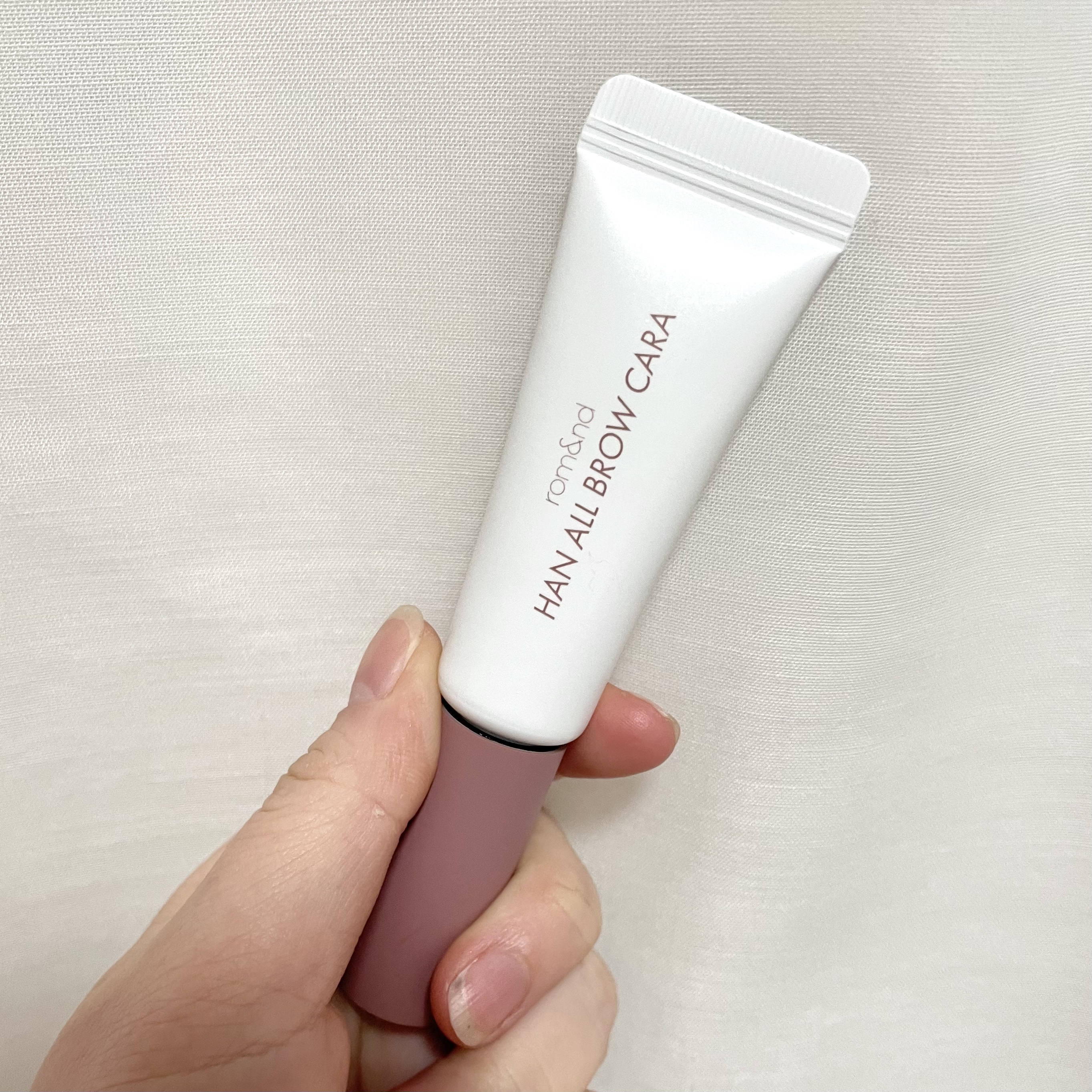 ハンオールブロウカラ/rom&nd/眉マスカラを使ったクチコミ（2枚目）