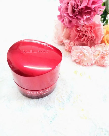 バイタライジングクリーム/ALBLANC/フェイスクリームを使ったクチコミ(2枚目)