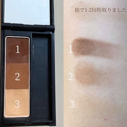 ケイト デザイニングアイブロウ3D/KATE/パウダーアイブロウを使ったクチコミ(3枚目)