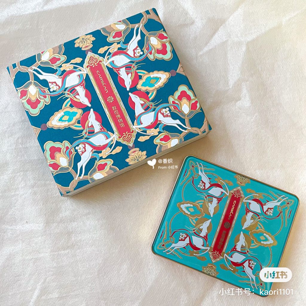 CARSLAN × 敦煌博物館　コラボ・アイシャドウ/CARSLAN/アイシャドウパレットを使ったクチコミ（3枚目）