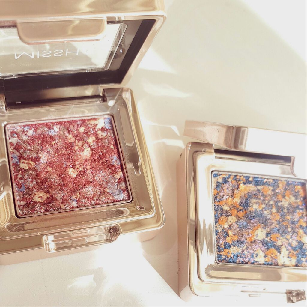 グリッタープリズム シャドウ/MISSHA/グリッターを使ったクチコミ(2枚目)