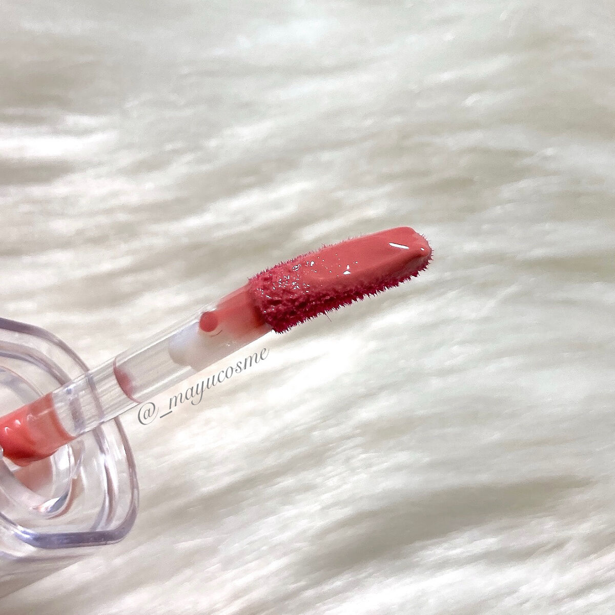 ジェルフィットティント/AMUSE/リップティントを使ったクチコミ（2枚目）