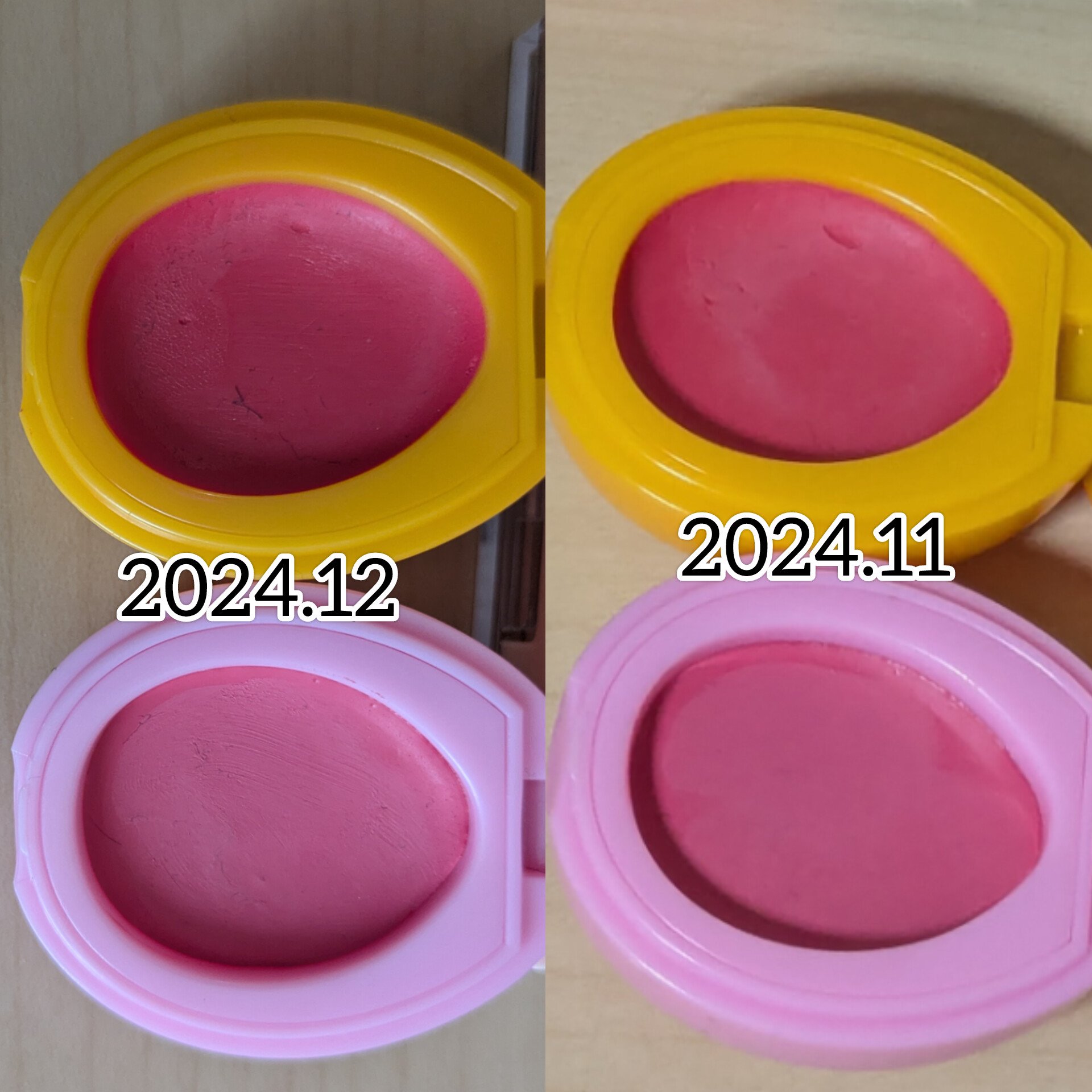 たまごっち リップ＆チーク /クレアボーテ/ジェル・クリームチークを使ったクチコミ（3枚目）