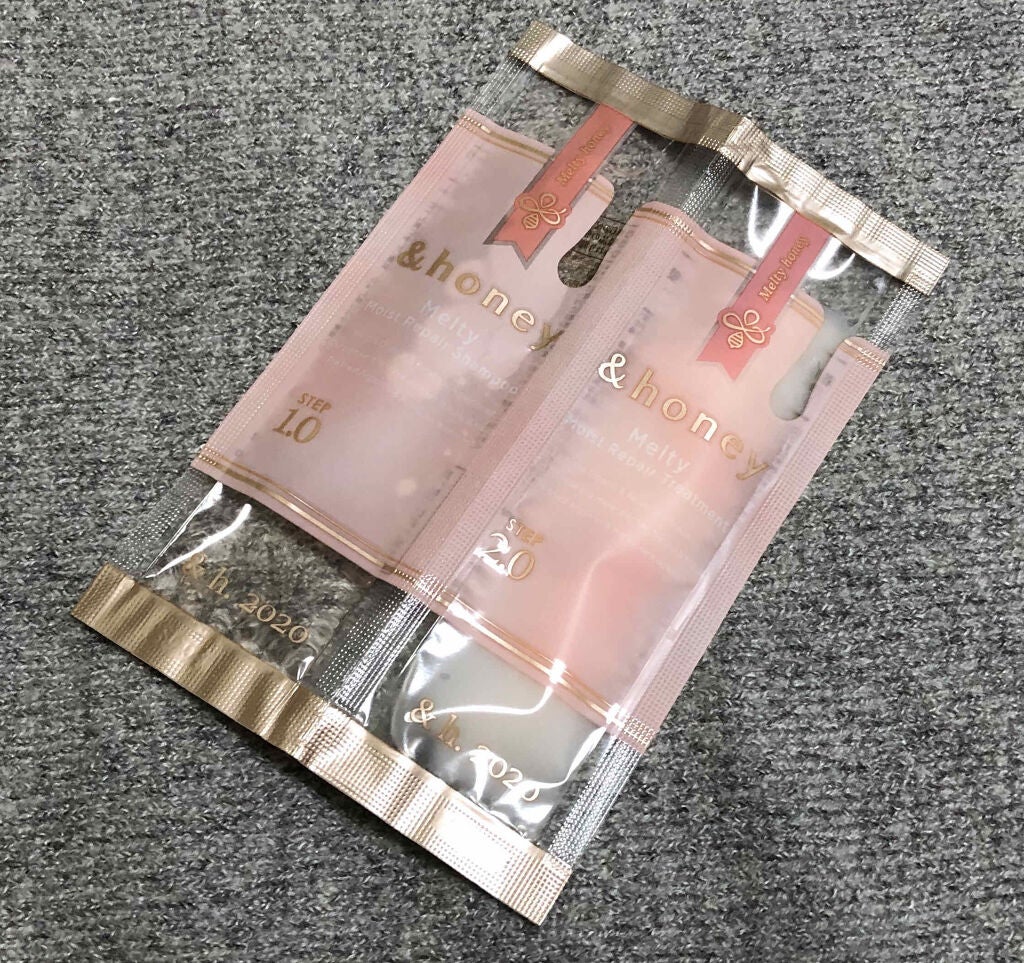 &honey Melty モイストリペア シャンプー1.0/モイストリペア ヘアトリートメント2.0/&honey/市販シャンプーを使ったクチコミ(1枚目)