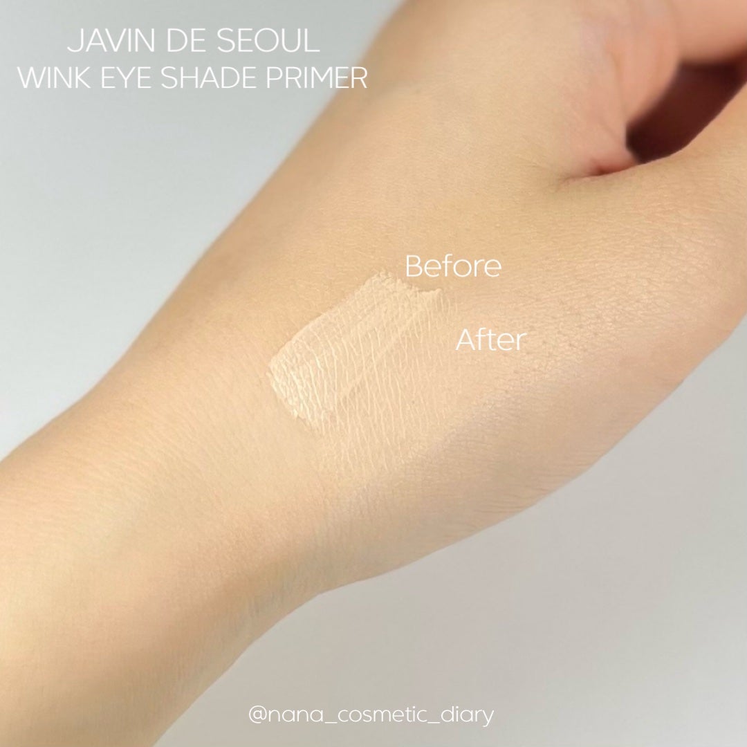 ウインク アイ シェード プライマー/Javin De Seoul/リキッドアイシャドウを使ったクチコミ(3枚目)