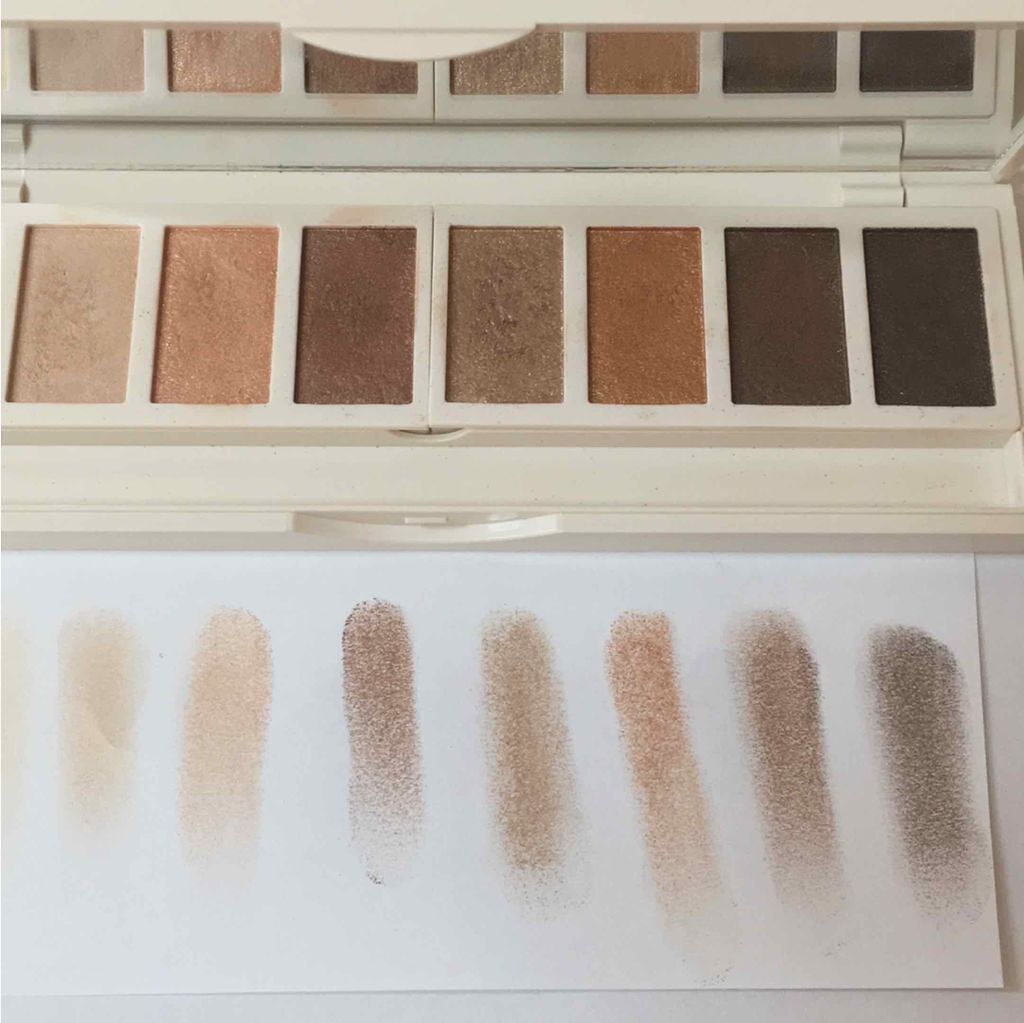 グラマラスヌード アイパレット (クリスマスコフレ 2017)/Visée/メイクアップキットを使ったクチコミ(3枚目)