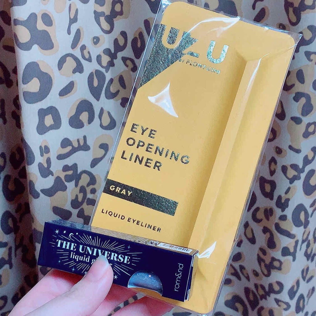 EYE OPENING LINER/UZU BY FLOWFUSHI/リキッドアイライナーを使ったクチコミ(2枚目)