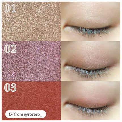 シングルカラーアイシャドウ/CEZANNE/単色アイシャドウを使ったクチコミ(2枚目)