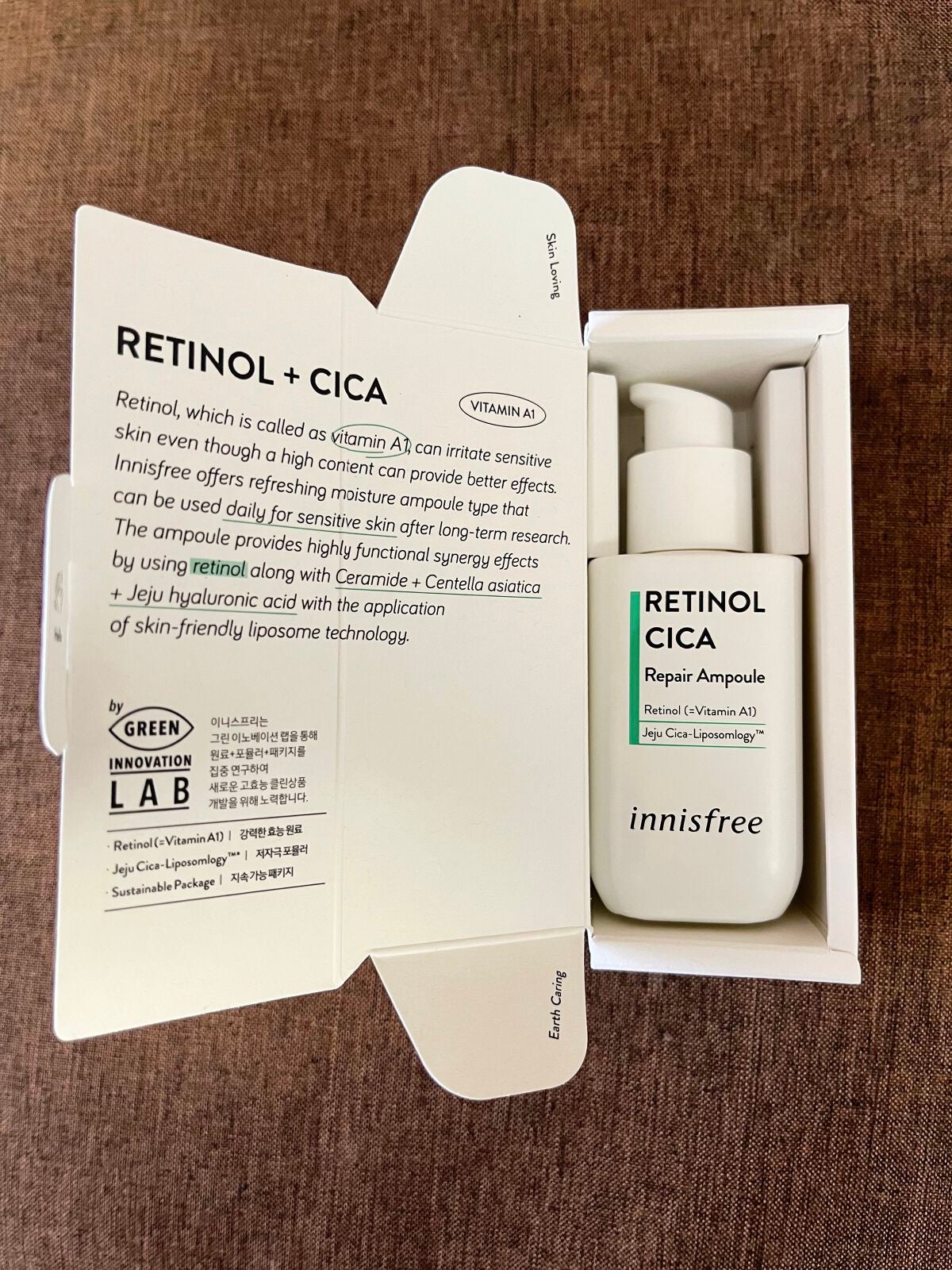 レチノール シカ リペア セラム/innisfree/美容液を使ったクチコミ(1枚目)