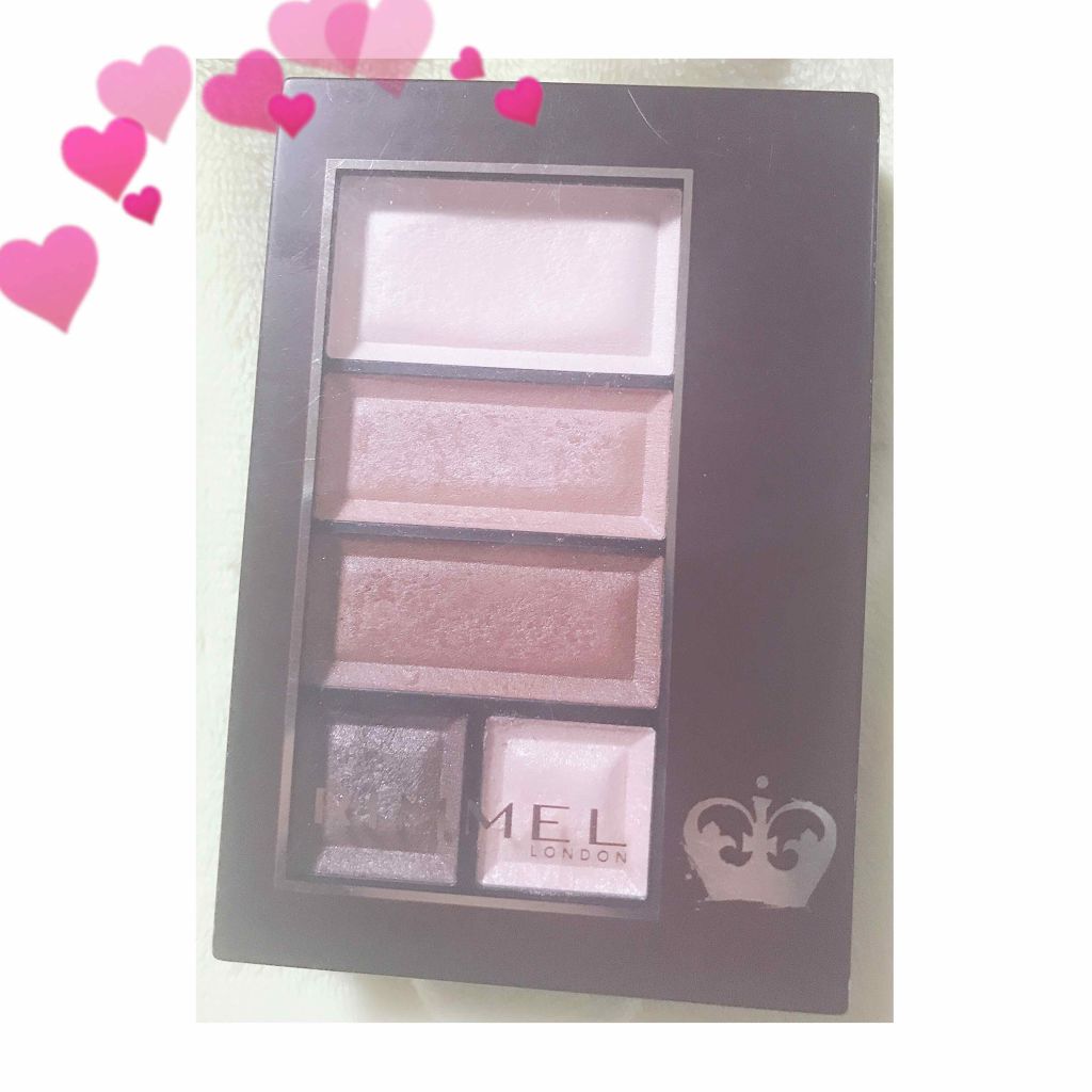 ショコラスウィート アイズ ソフトマット/リンメル ロンドン/アイシャドウパレットを使ったクチコミ（1枚目）