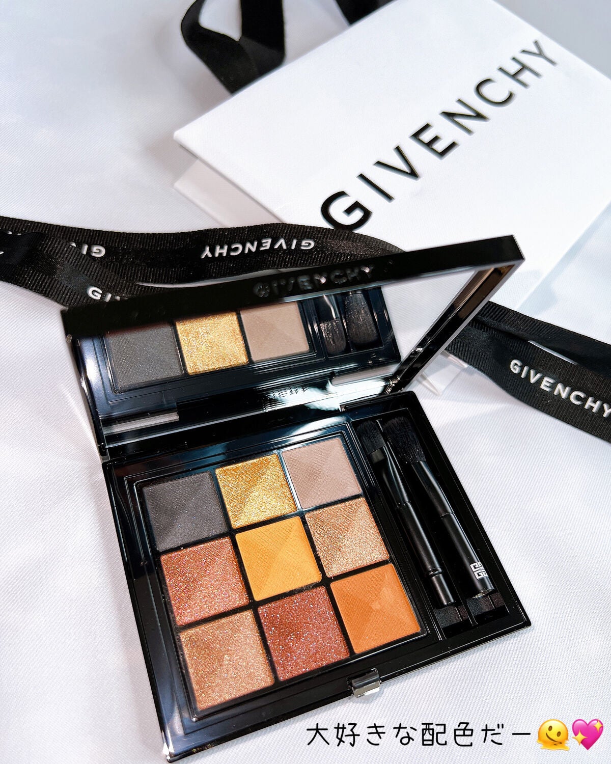 ル・ヌフ・ジバンシイ/GIVENCHY/アイシャドウパレットを使ったクチコミ(3枚目)