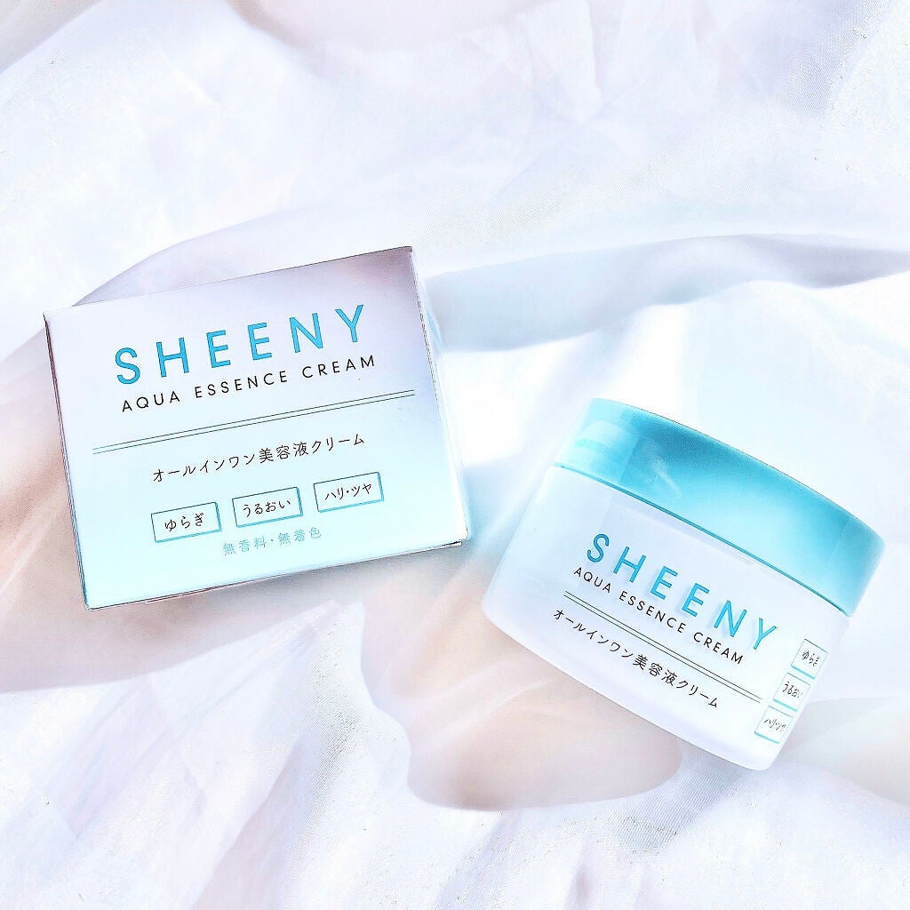 アクアエッセンスクリーム/SHEENY/フェイスクリームを使ったクチコミ(7枚目)