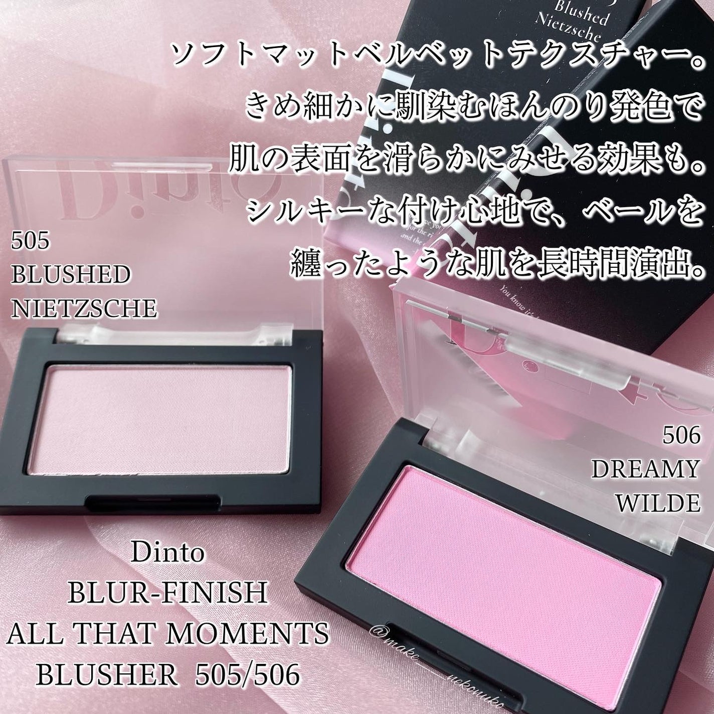 ブラーフィニシュシャドウパレット/Dinto/アイシャドウパレットを使ったクチコミ(6枚目)