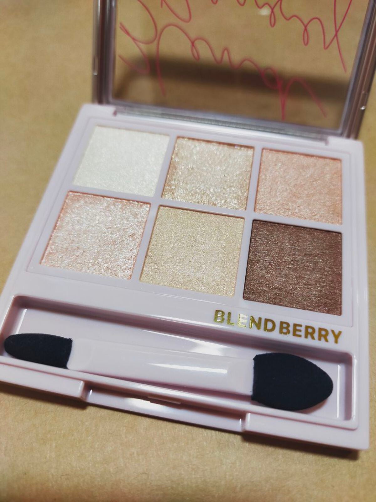 オーラクリエイション/BLEND BERRY/アイシャドウパレットを使ったクチコミ(4枚目)