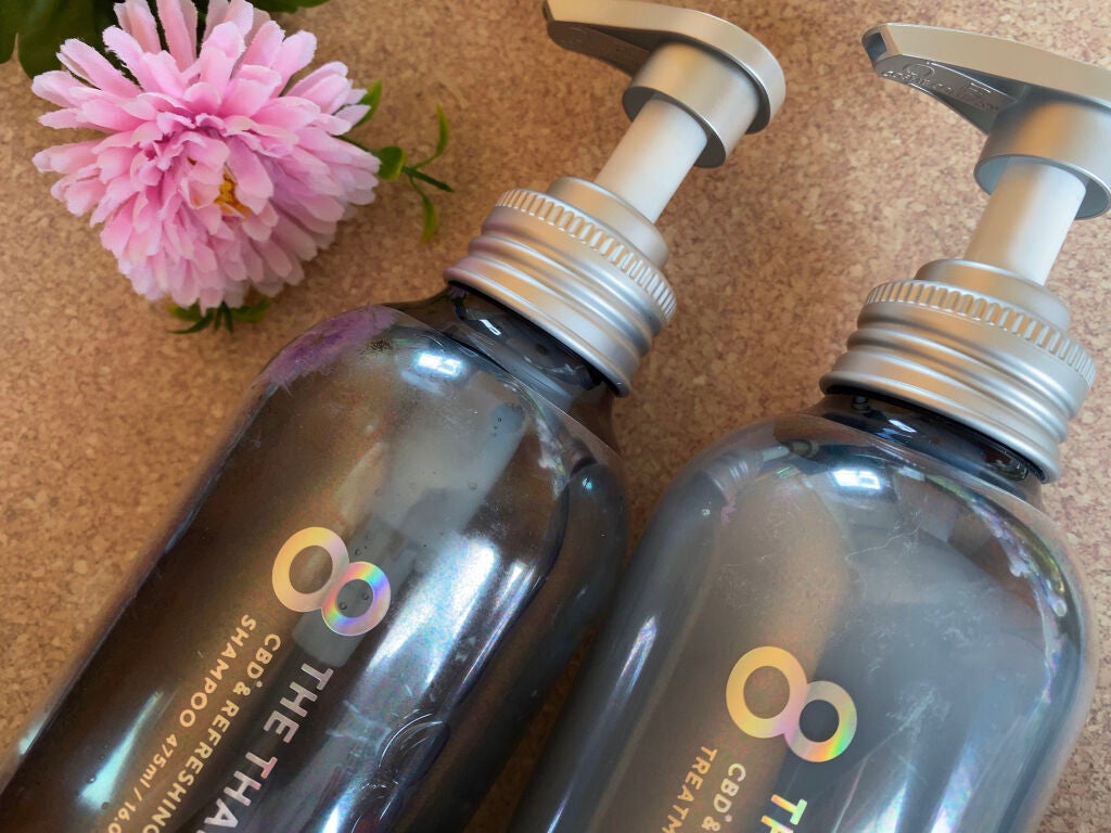 エイトザタラソ ユー CBD&リフレッシング クレンズ 美容液シャンプー/CBD&バランシング ダメージリペア 美容液ヘアトリートメント/エイトザタラソ/市販シャンプーを使ったクチコミ(2枚目)