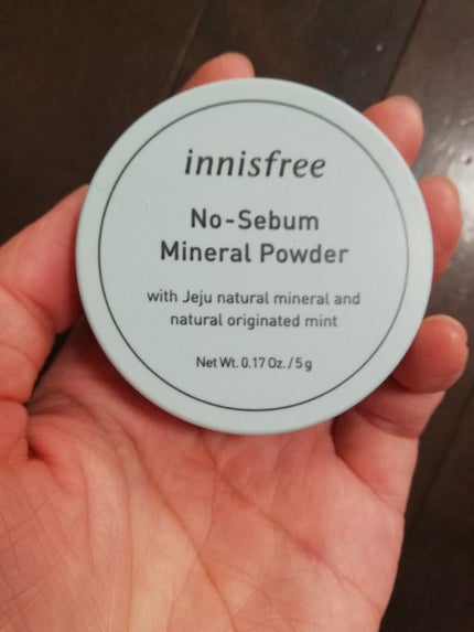 ノーセバム ミネラルパウダー/innisfree/ルースパウダーを使ったクチコミ(1枚目)