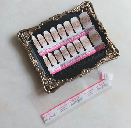 INCOCO インココ マニキュアシート/インココ/ネイルシールを使ったクチコミ(4枚目)