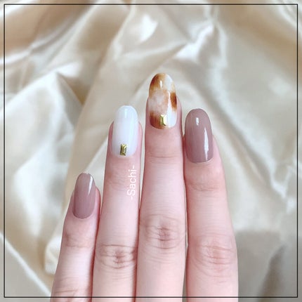 ムードペブルネイル/rom&nd/マニキュアを使ったクチコミ(2枚目)