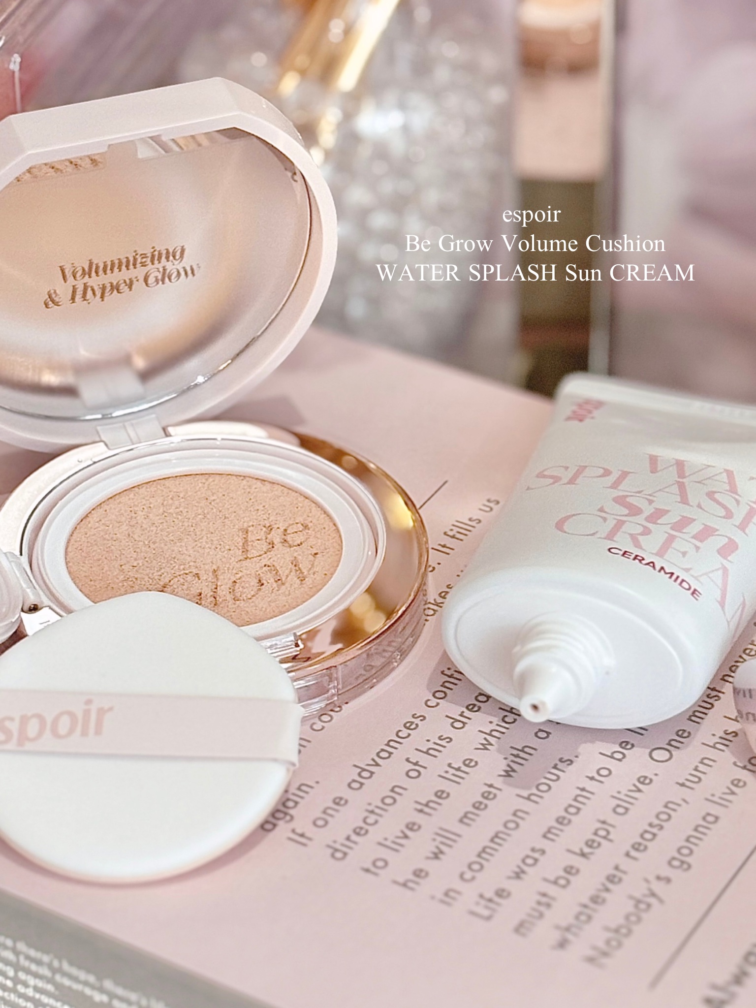 ウォータースプラッシュサンクリーム セラミド/espoir/日焼け止めクリームを使ったクチコミ（2枚目）