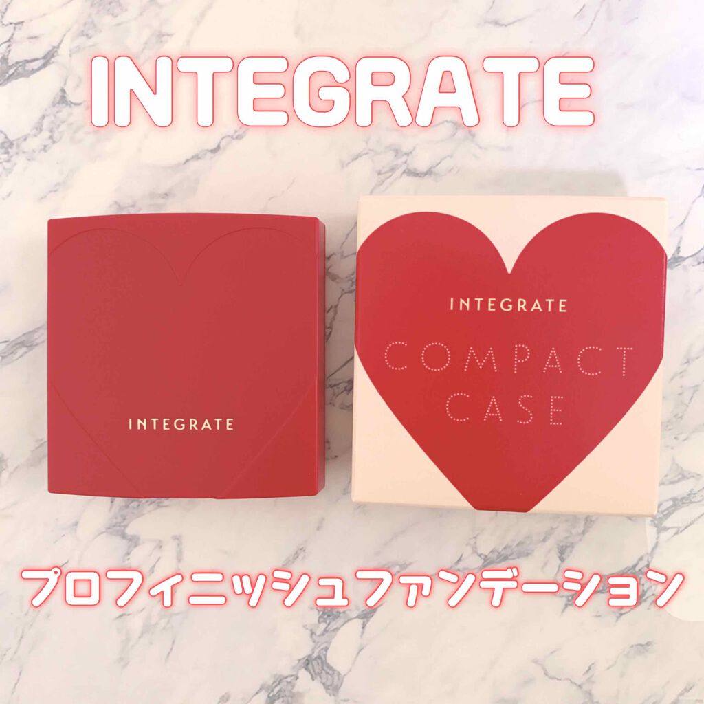 プロフィニッシュファンデーション/インテグレート/パウダーファンデーションを使ったクチコミ(1枚目)