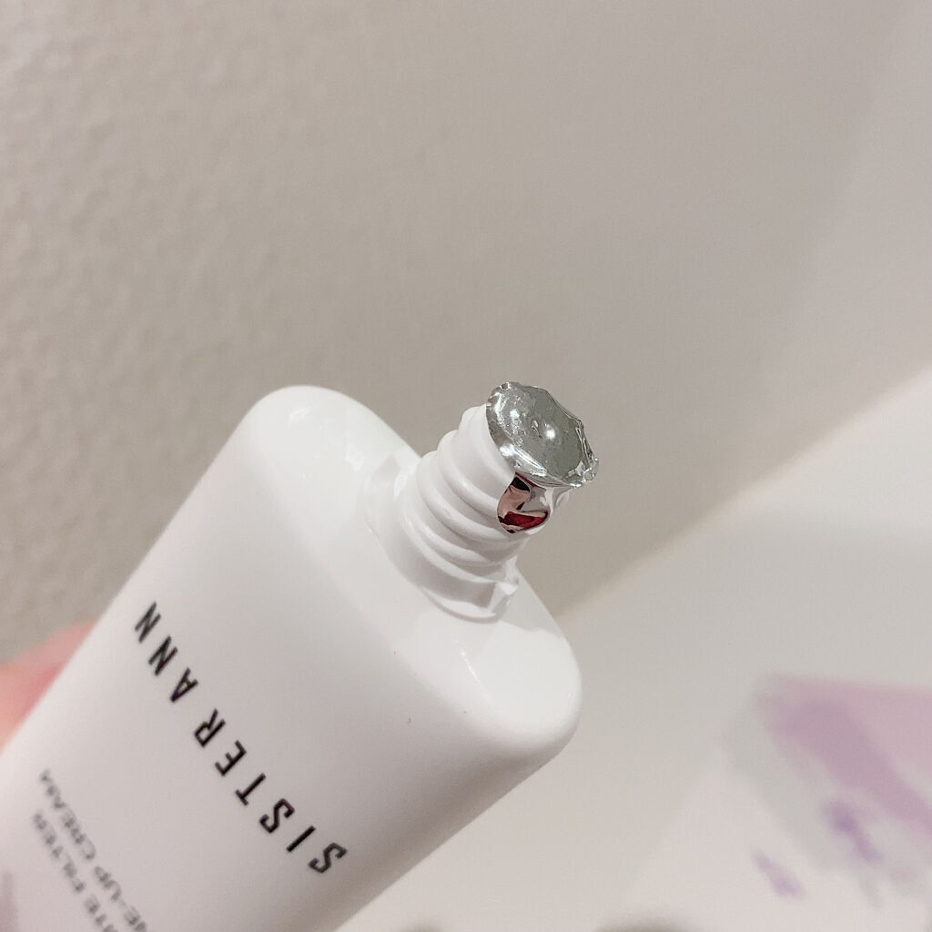 SISTER ANN ホワイトフィルタートーンアップクリームのクチコミ「୨୧┈┈┈┈┈┈┈┈┈┈┈┈┈┈┈୨୧
🖤：𝐒𝐈𝐒𝐓𝐄𝐑 𝐀𝐍𝐍
🤍：ホワイトフィルタートーン.....」（3枚目）