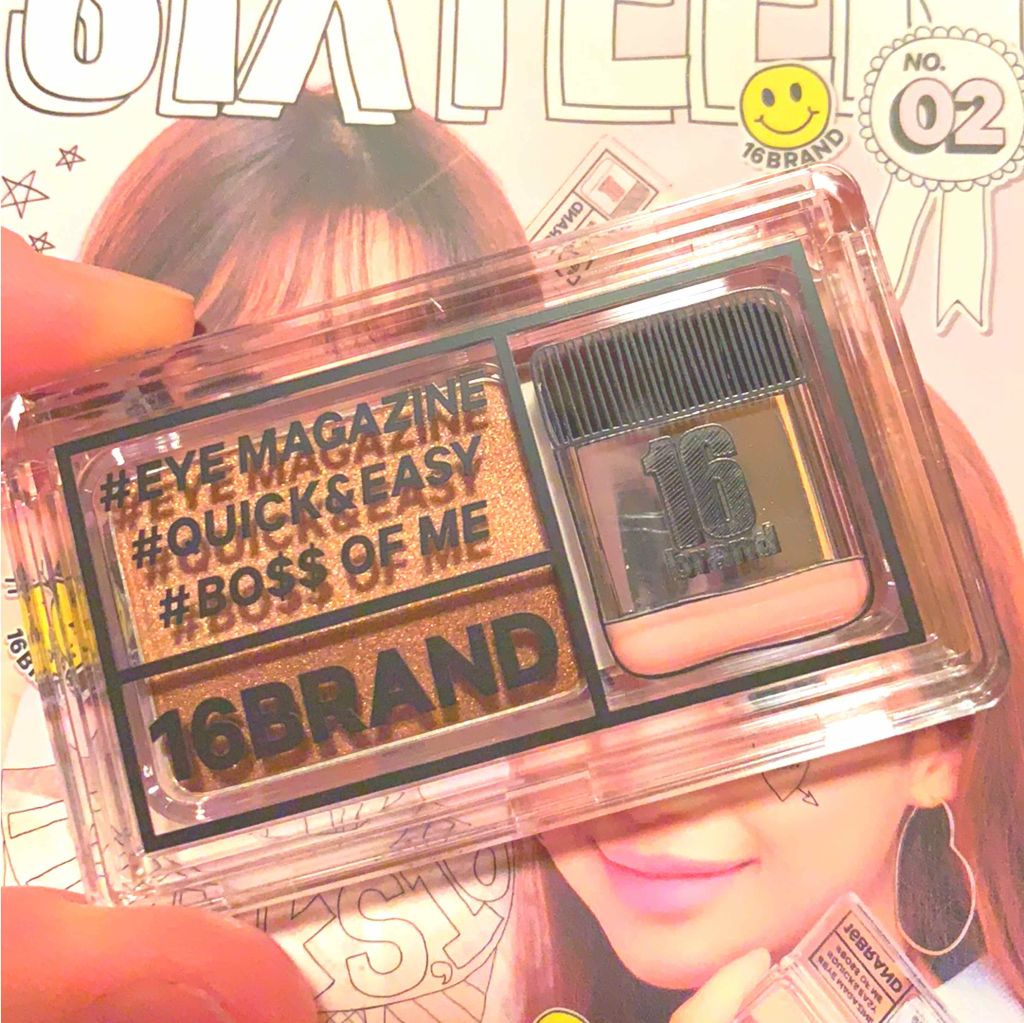 16 EYE MAGAZINE/16BRAND/アイシャドウパレットを使ったクチコミ(1枚目)