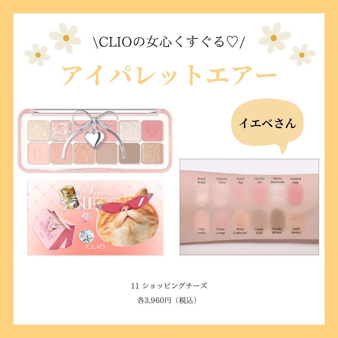 プロ アイ パレット エアー/CLIO/アイシャドウパレットを使ったクチコミ(2枚目)