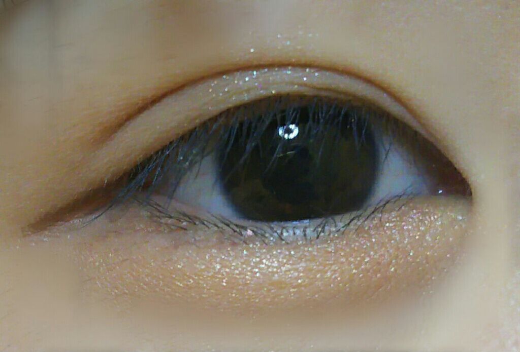 UR GLAM BLOOMING EYE COLOR PALETTE/U R GLAM/アイシャドウパレットを使ったクチコミ(3枚目)