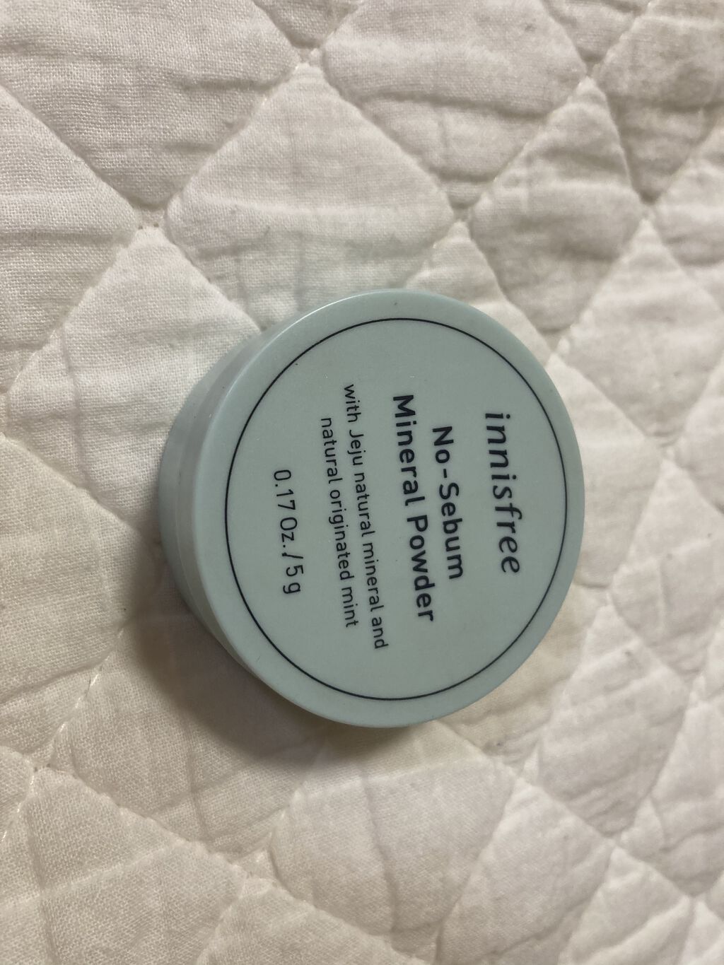 ノーセバム ミネラルパウダー/innisfree/ルースパウダーを使ったクチコミ（1枚目）