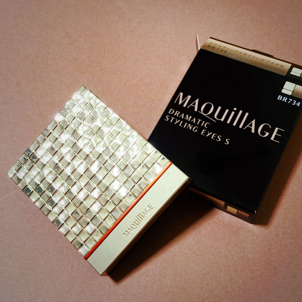 ドラマティックスタイリングアイズＳ/マキアージュ/アイシャドウパレットを使ったクチコミ（2枚目）