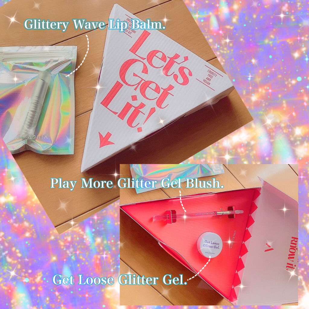 グリッタリーウェブリップバーム N°3ミスティック/unleashia/リップケアを使ったクチコミ（2枚目）