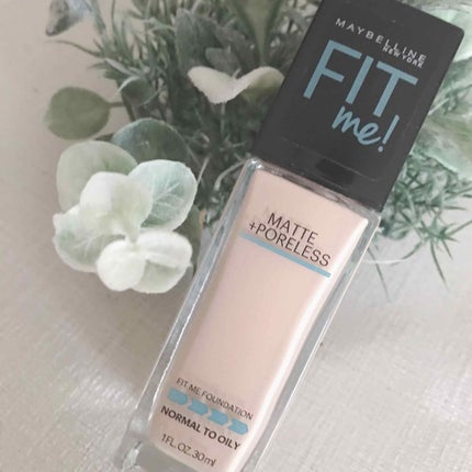 フィットミーリキッドファンデーション/MAYBELLINE NEW YORK/リキッドファンデーションを使ったクチコミ(1枚目)
