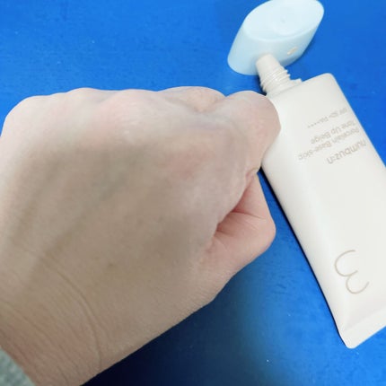 3番 ノーファンデ陶器肌トーンアップクリーム/numbuzin/化粧下地を使ったクチコミ(4枚目)