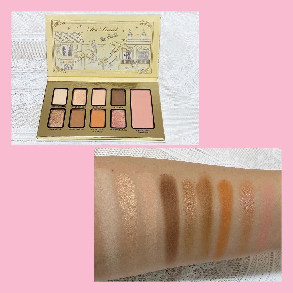 クリスマス アラウンド ザ ワールド メイクアップコレクション/Too Faced/メイクアップキットを使ったクチコミ(5枚目)