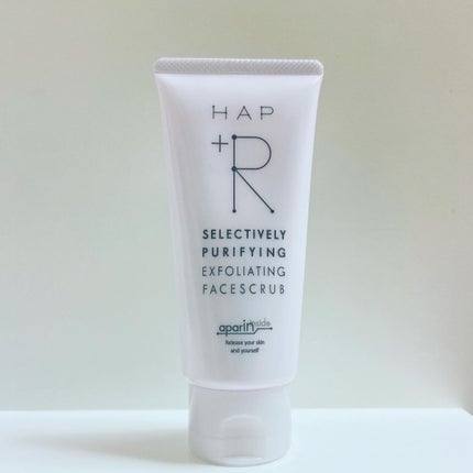 フェイススクラブ /HAP+R/スクラブ・ゴマージュを使ったクチコミ(1枚目)