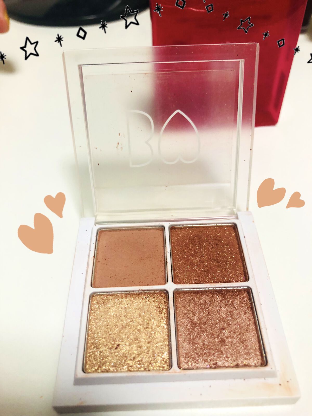 THE アイパレR/b idol/アイシャドウパレットを使ったクチコミ（3枚目）