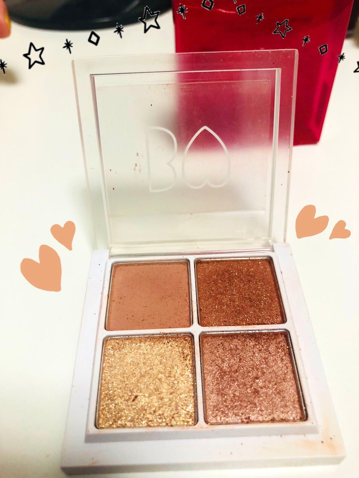 THE アイパレR/b idol/アイシャドウパレットを使ったクチコミ(3枚目)