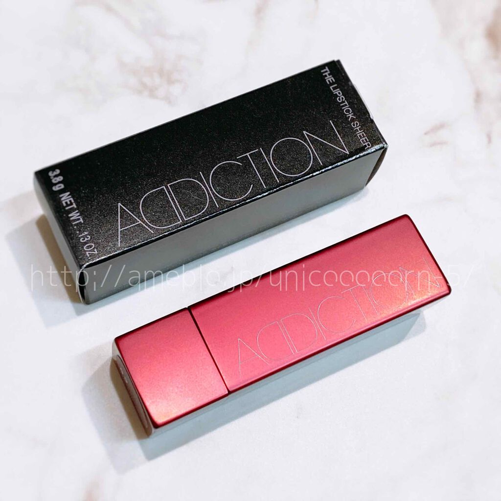 アディクション ザ リップスティック シアー/ADDICTION/口紅を使ったクチコミ(1枚目)