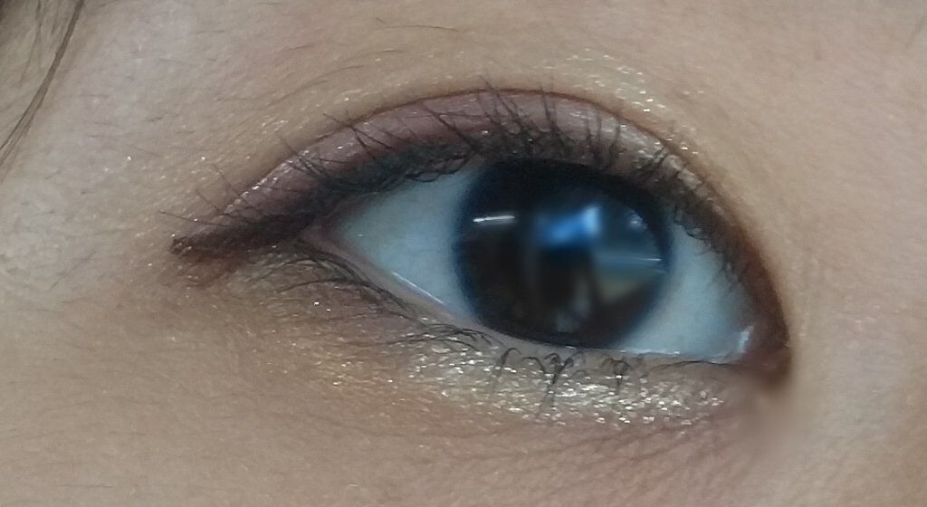 シャイニーシャドウ N/excel/単色アイシャドウを使ったクチコミ(4枚目)