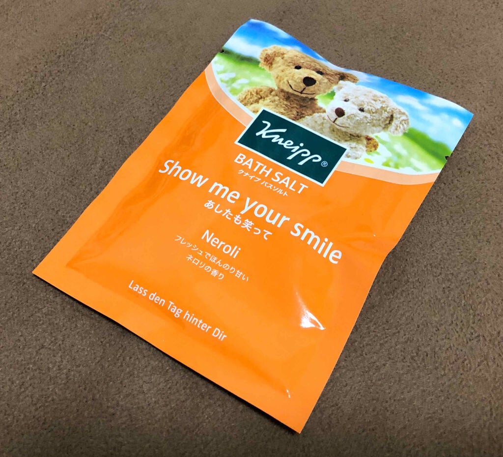 クナイプ バスソルト ネロリの香り/クナイプ/無機塩系入浴剤を使ったクチコミ(1枚目)