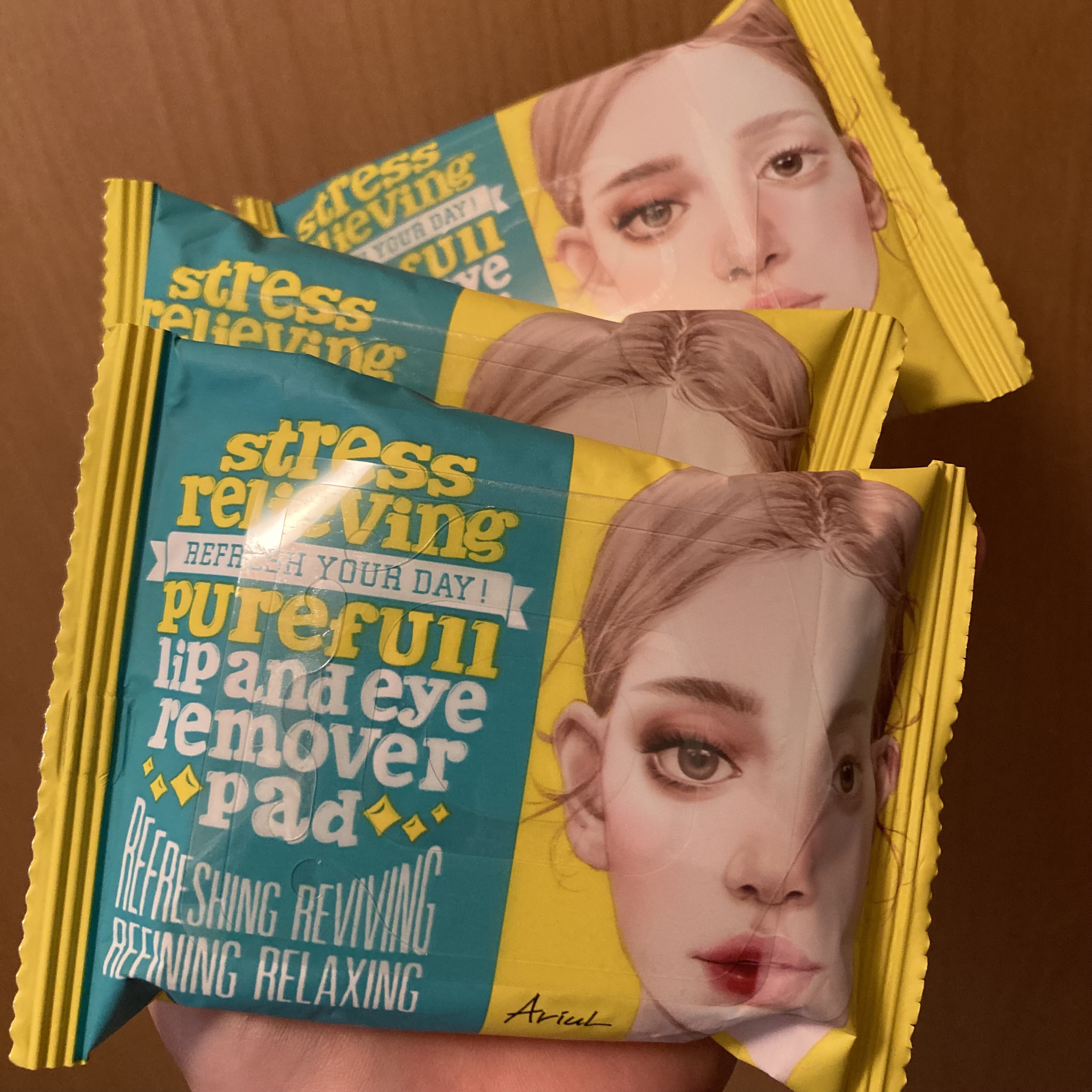 ザ パーフェクト リップ＆アイ リムーバーパッド/Ariul/クレンジングシートを使ったクチコミ（1枚目）