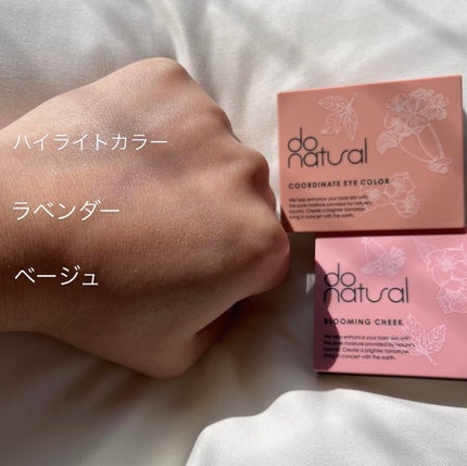 コーディネート アイ カラー/do natural/アイシャドウパレットを使ったクチコミ(3枚目)