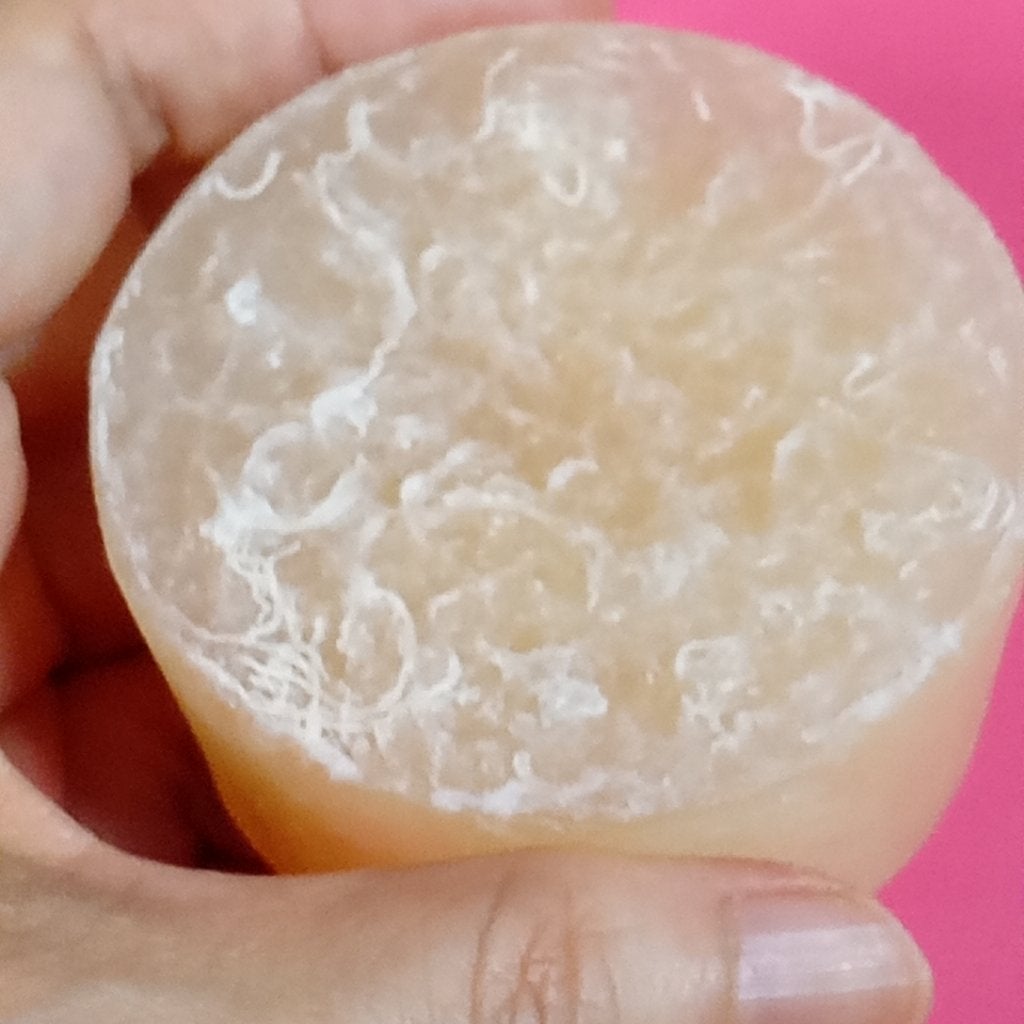 濱縮緬マッサージソープ/ハリメリー/洗顔石鹸を使ったクチコミ(3枚目)