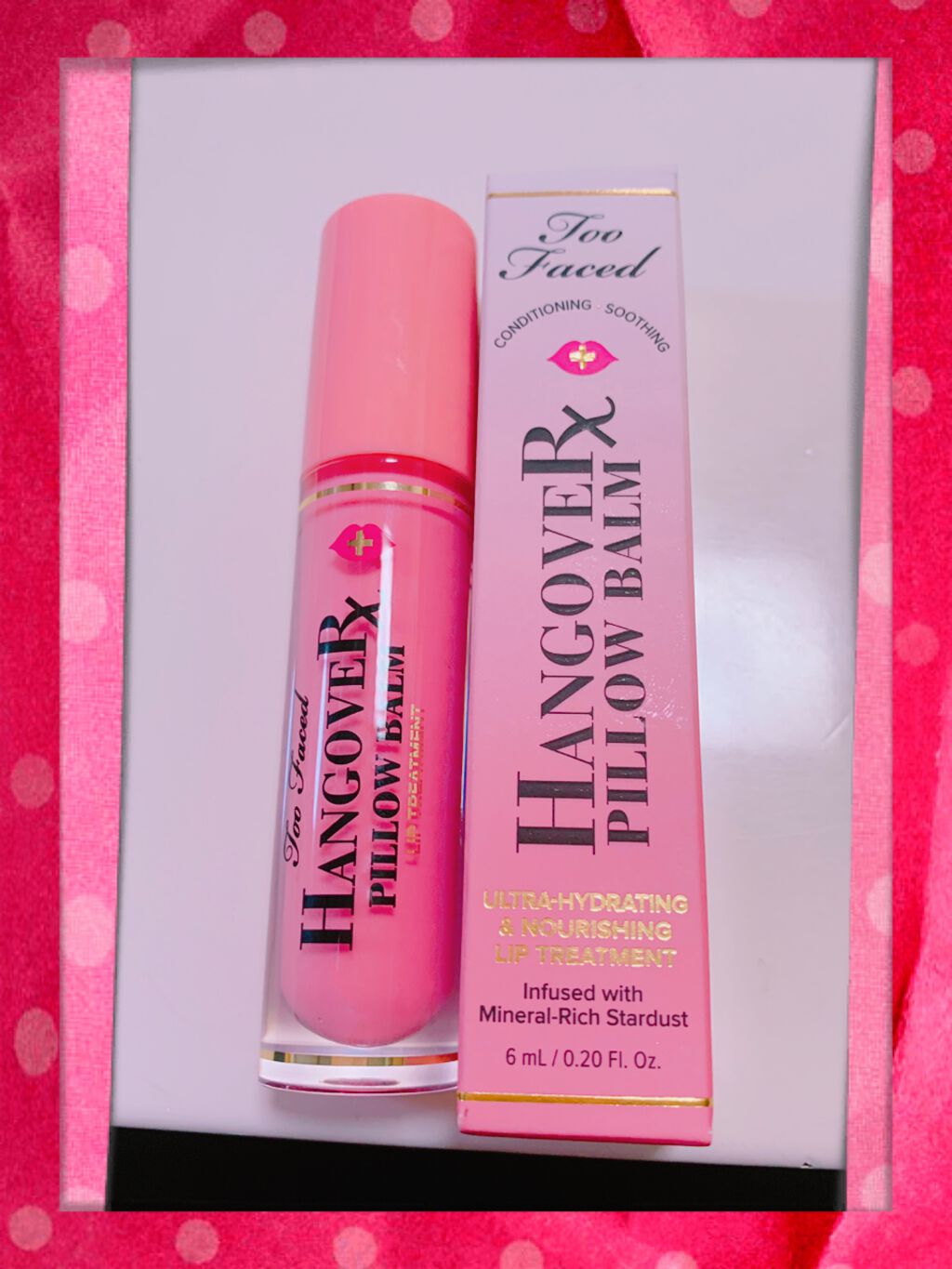 ～トゥー フェイスド ハングオーバー～ ピロー バーム リップ トリートメント/Too Faced/リップ美容液を使ったクチコミ（1枚目）