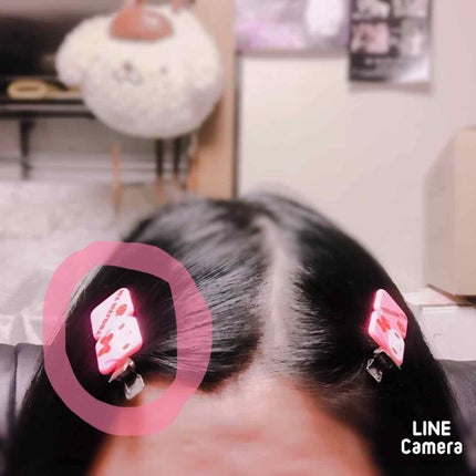スクエアミニクリップピン/セリア/ヘアアクセサリーを使ったクチコミ(3枚目)