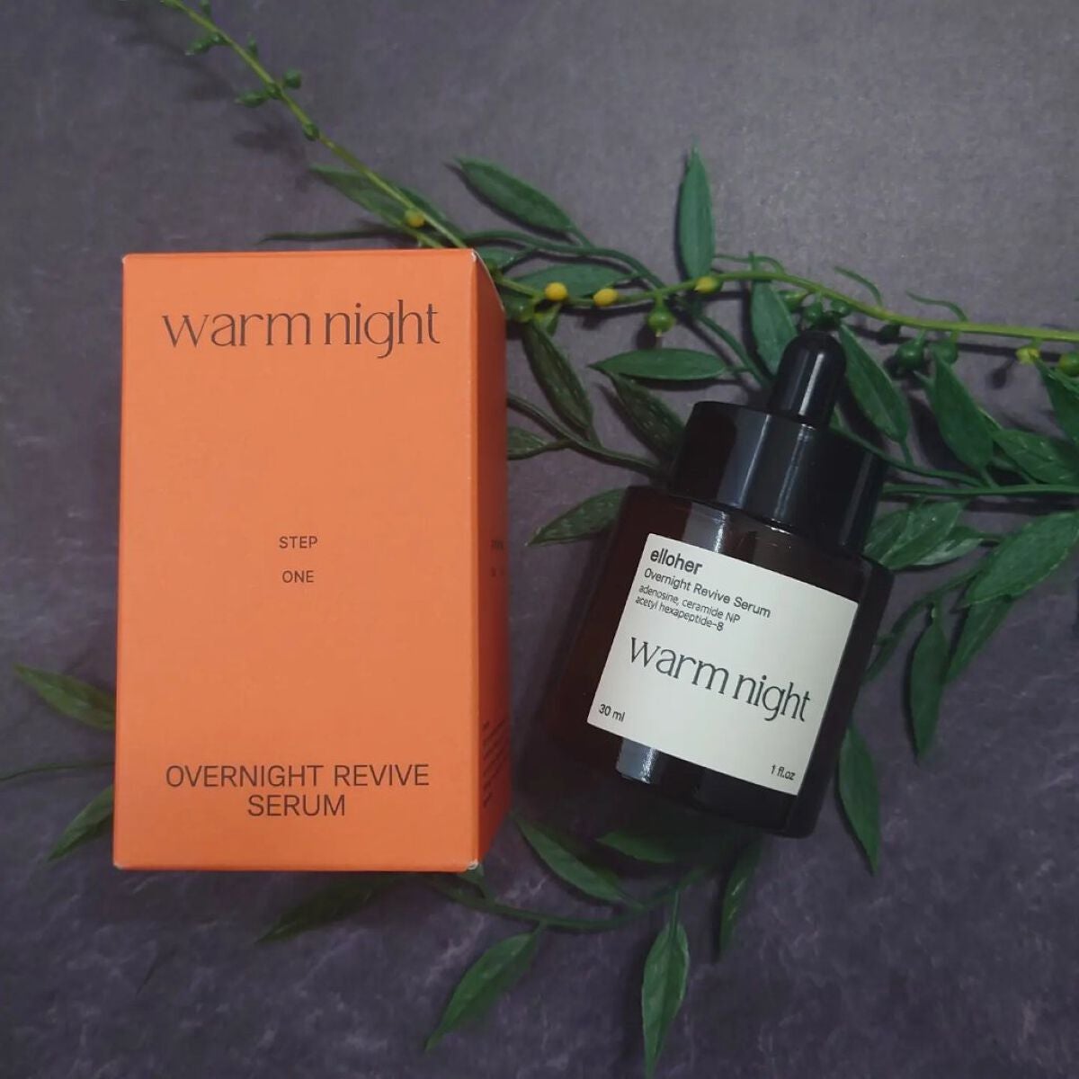 ウォームナイト - Overnight Revive Serum/elloher/美容液を使ったクチコミ(1枚目)